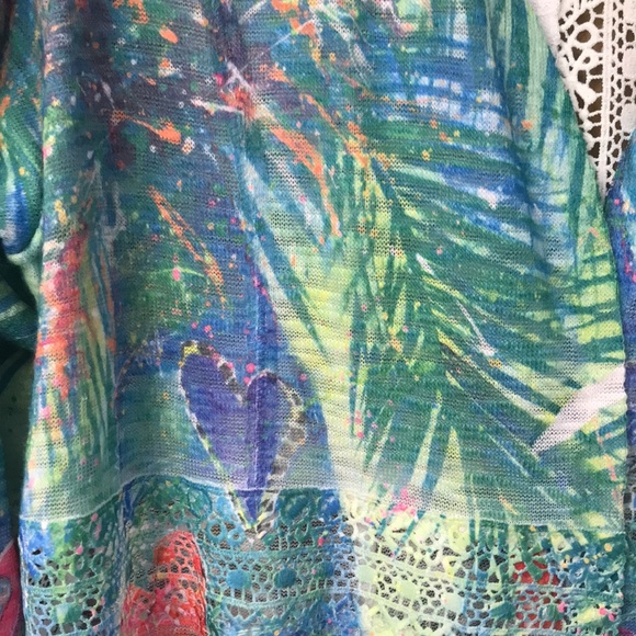 Leoma Lovegrove heart print cardigan - Picture 4 of 8